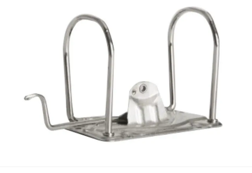 10 piezas de herraje para registrador de 2 argollas con base rectangular de 95 mm x 54 mm, acabado níquel satinado, capacidad para 700 hojas. 10 piezas de herraje para registrador de 2 argollas con base rectangular de 95 mm x 54 mm, acabado níquel satinado, capacidad para 700 hojas.